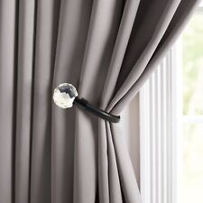 2 X Metal Curtain Hold Backs