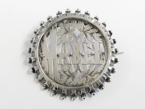 Antique sterling silver mabel - silver,