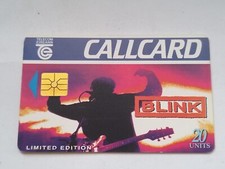 Vintage Retro Phonecard Telecom EireAnn 20 units Callcard Irish Ireland Blink 
