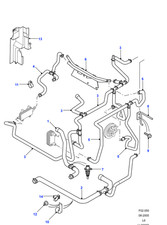 Land Rover Genuine Hose Engine