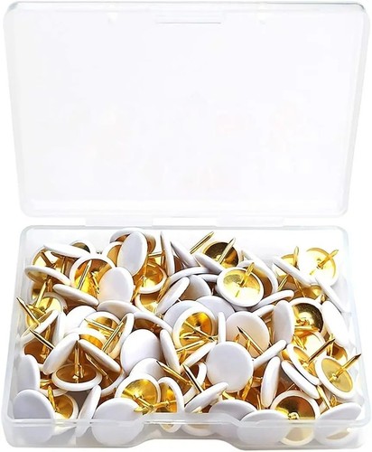 Coloured drawing pins - drawing,