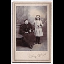Cabinet Card, Older Woman and