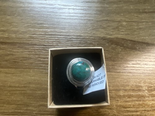 Chrysocolla 925 silver ring - silver,