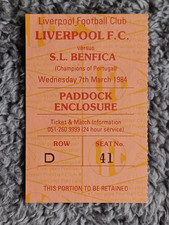 LIVERPOOL (Winners) v BENFICA