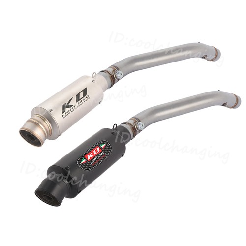 Zx6r exhaust system mid pipe - exhaust,