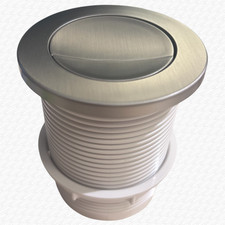 Brushed Nickel Twin Hose