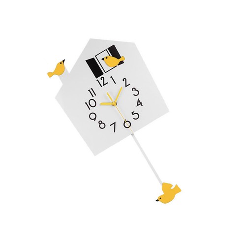 Creative cartoon swinging - creative,