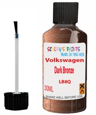 Paint Touch Up For Volkswagen Jetta Dark Bronze Code Lb8Q Scratch Car Repair