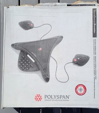Polyspan SoundStation Premier 2201-01900-101 D Conference Telephone with Remote.