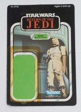 RARE ROTJ KENNER  BOSSK  CARDBACK CLEAN