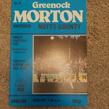 80/1 Greenock Morton vs Notts