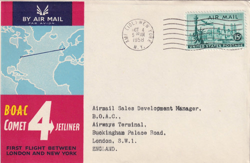 Boac ffc 1958 - ffc:, flight