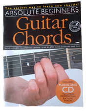 Absolute Beginners: Guitar Chords with play-along cd paperback
