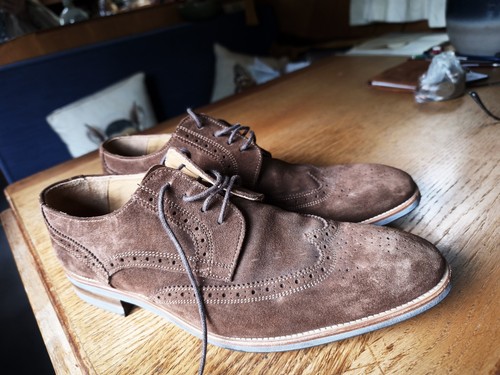 Russell bromley suede brogue - russell,