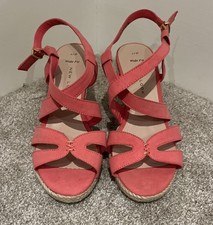 New Look Women's Wedge Coral