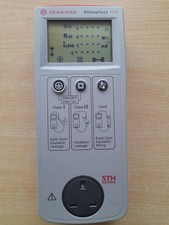 Seaward Primetest 100 5th Edition Pat Tester with Case, leads and labels.
