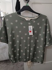 M&S Ladies Cotton Rich Green