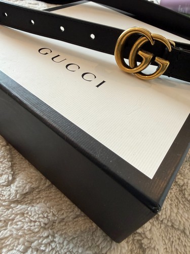 Black gucci belt - gucci,