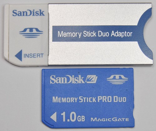 Sandisk memory stick pro - memory,