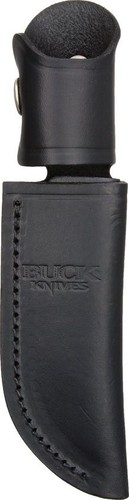 Buck belt sheath black - belt, leather