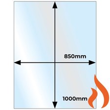 Glass Hearth Clear Fire