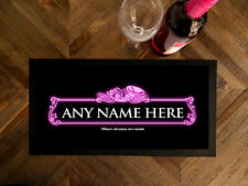 Personalised Cocktail bar