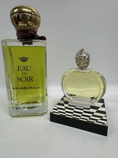 Vintage  Dummy  Display  Factice Perfume Bottles Eau de Soir x 2  Sisley 25cm