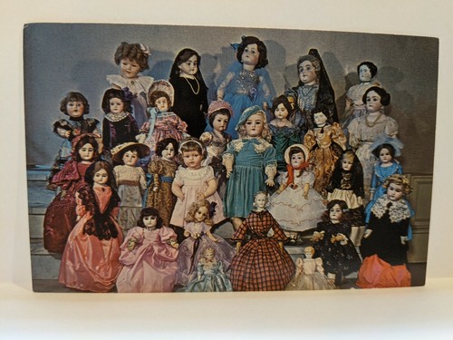 Vintage postcard rare doll - vintage,