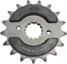 Kawasaki GPX 750 R 1987-1988 JT Silver Front Sprocket 17T 530 JTF513.17RB