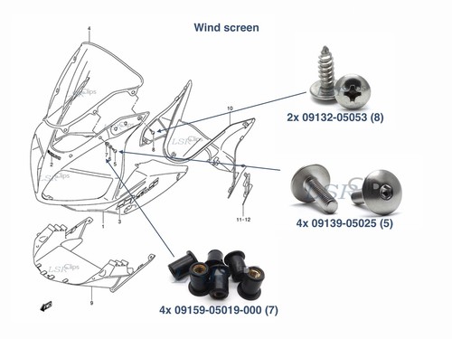 Suzuki sv650s stainless steel - suzuki,