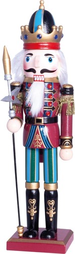 Nutcracker with staff - with,
