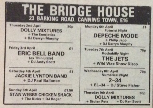Depeche mode gig advert - depeche,