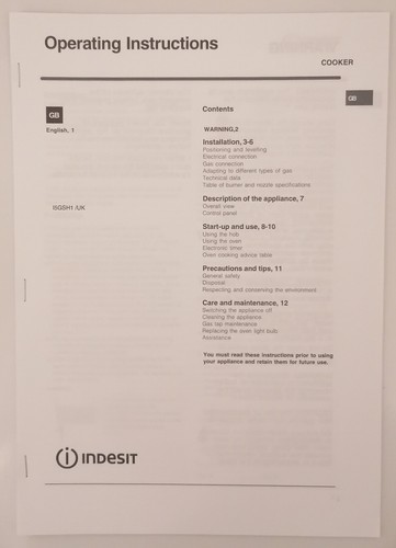 Indesit free - (i5gsh1/uk),