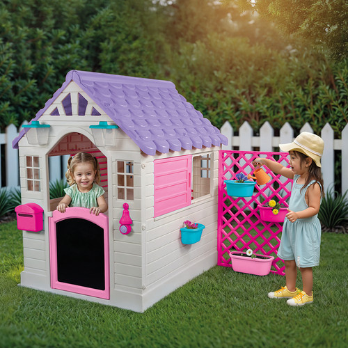 Childrens garden playhouse - playhouse, w/