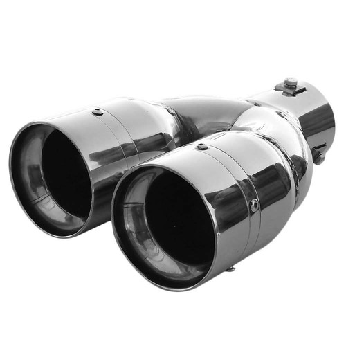Twin exhaust tip - tip, pipe