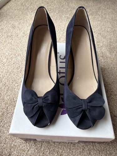 Lotus women navy suede - lotus, women’s