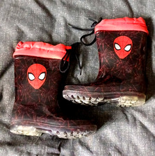 Wellies Kids Spiderman Themed