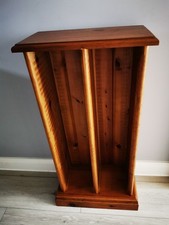 vintage furniture Solid Pine Cabinet shelf storage cupboard shelving unit dvd