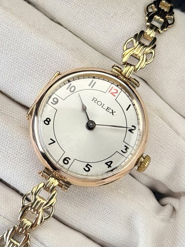 Rolex lady cocktail 9ct gold - cocktail,