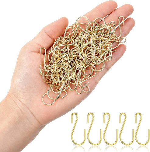100pcs mini hooks - s,