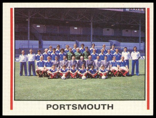 Panini football team - 'football, 81'