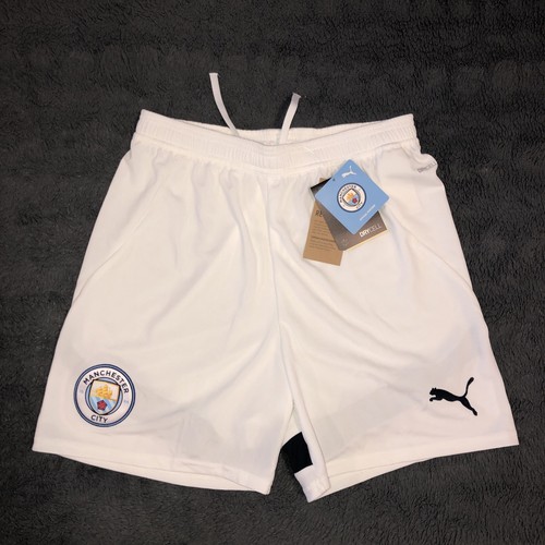 Manchester city white shorts - white,