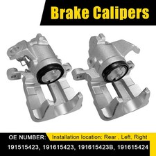 For VW Golf Mk2 Brake Calipers Pair Rear Left & Right 1984-1991 440172, 440173