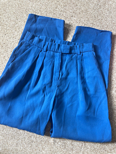 Women blue pleated - h&m,