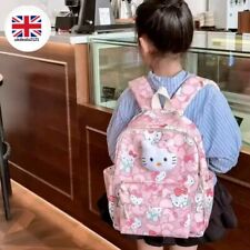 Hello Kitty Backpack Pink Girls School Bag Nursery School Bag FREE UK DELIVERY