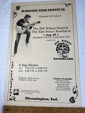 Harvest Time Festival Bill