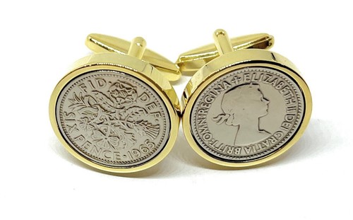 60th sixpence for luck - 60th,