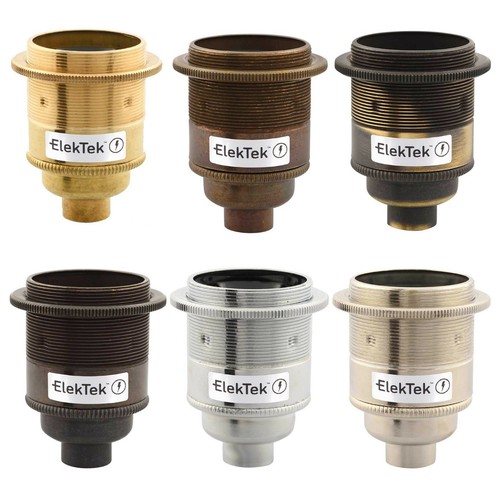 E27 lamp holder with - with, shade