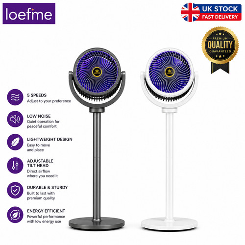 Silent standing fan - fan, for