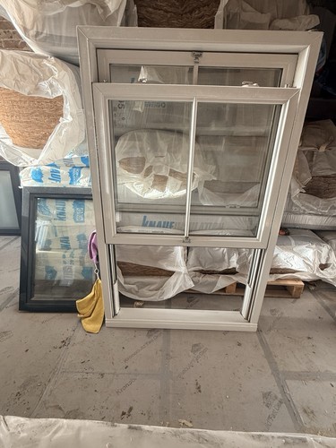 Upvc double glazed sash window - double,